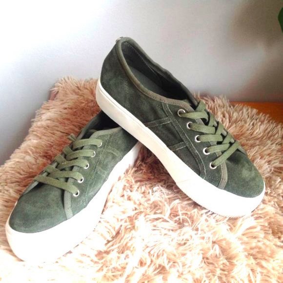 Steve Madden Shoes - New Steve Madden Emmi Platform Suede Sneakers